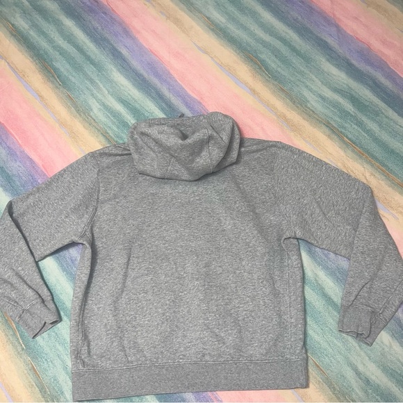 Nike Tech Light Heather Grey Fleece size M Pullover Athletic Wear Sweatshirt - Picture 5 of 6